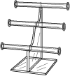 3 tier bracelet display